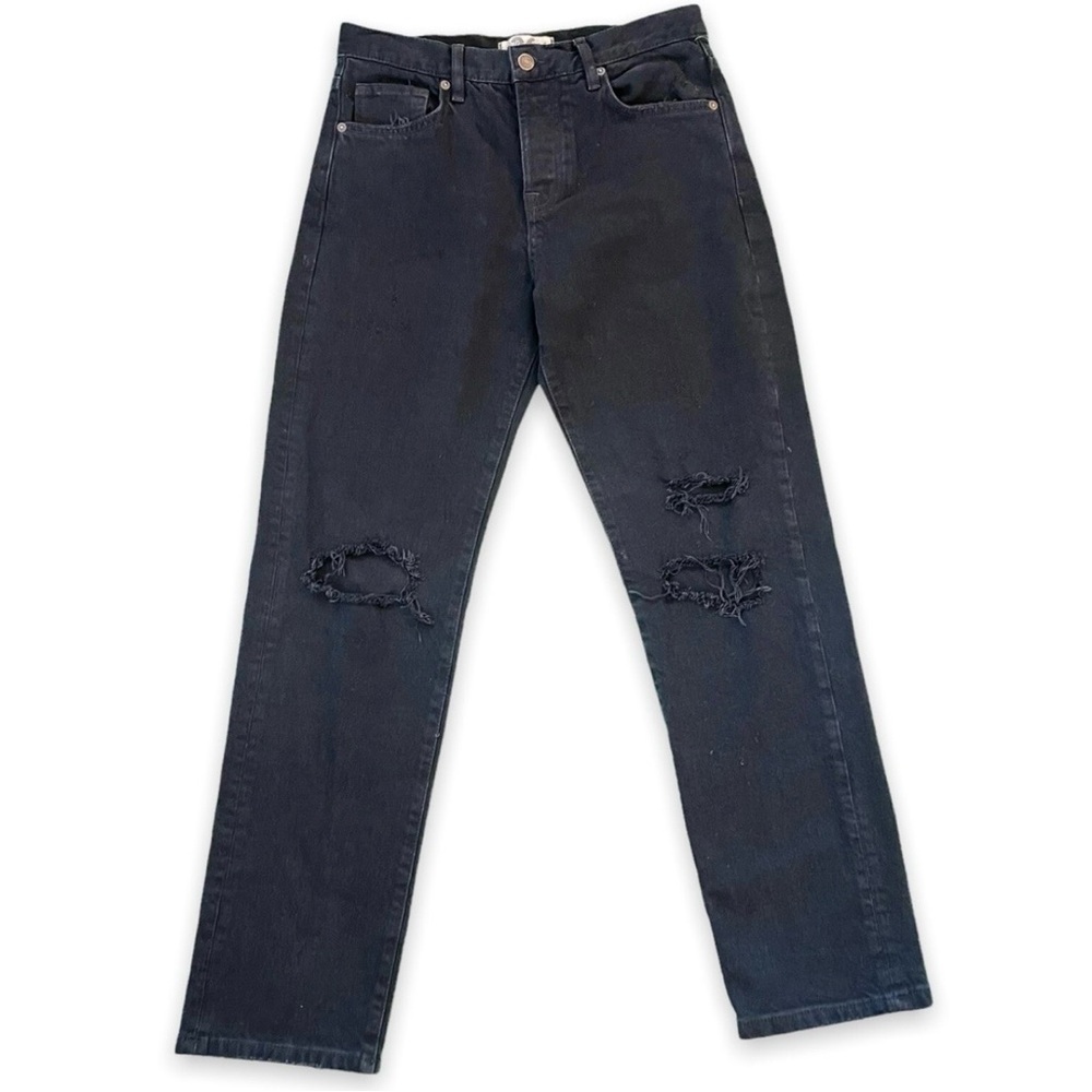 We The Free Black Slim Jeans women’s size 30 66 % cotton